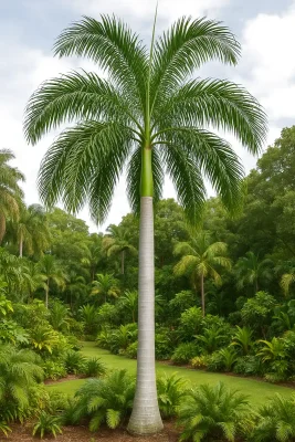 Cắt tỉa cây cau vua